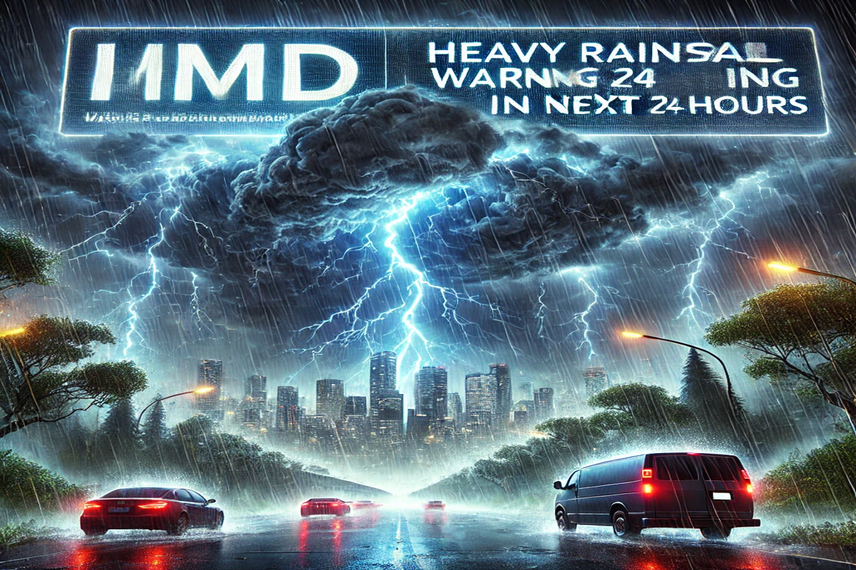heavy rain warning 
