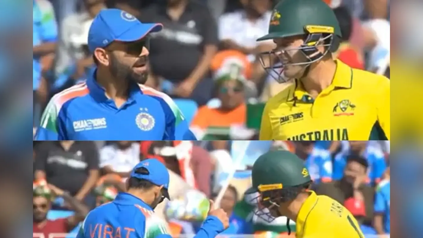 Ind vs Aus: बेचारे जैसी शक्ल बनाकर कोहली के पास पहुंचे कैरी, पहले शेर की तरह दहाड़ रहे थे, फिर हो गई हालत पतली