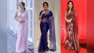 Ankita Lokhande Partywear Saree Look: पार्टी में चाहिए परफेक्ट साड़ी लुक? अंकिता लोखंडे से लें इंस्पिरेशन