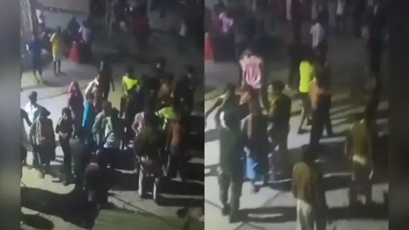 भागलपुर में पुलिस पर हुए हमला का Video आया सामने, खून की प्यासी भीड़ से जान बचाते नजर आये जवान