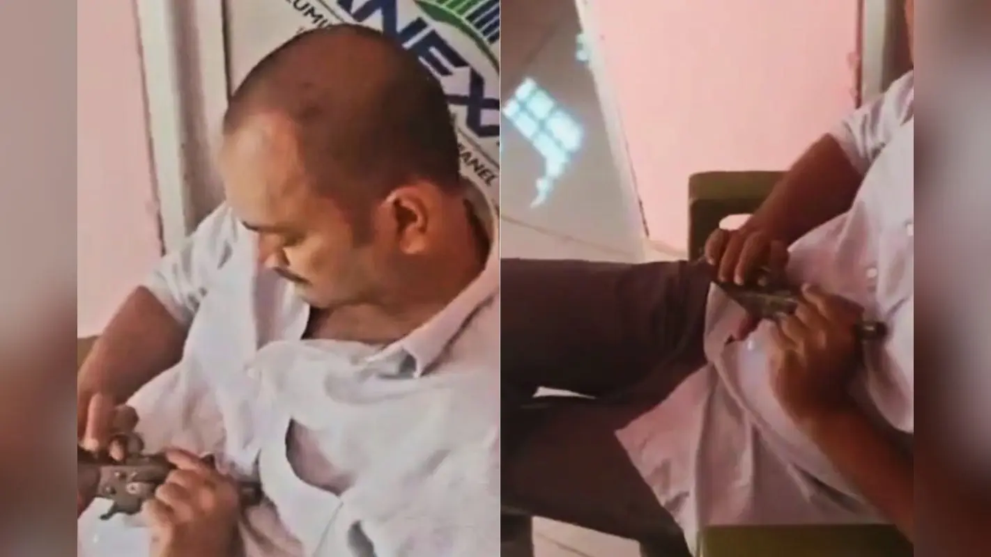 Viral Video: सरकारी ऑफिस में देसी कट्टा लहराते दिखे बिहार के अधिकारी, हथियारों का है शौक