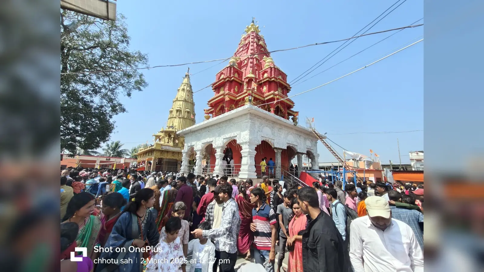 डेढ़ लाख श्रद्धालुओं ने किया जलाभिषेक