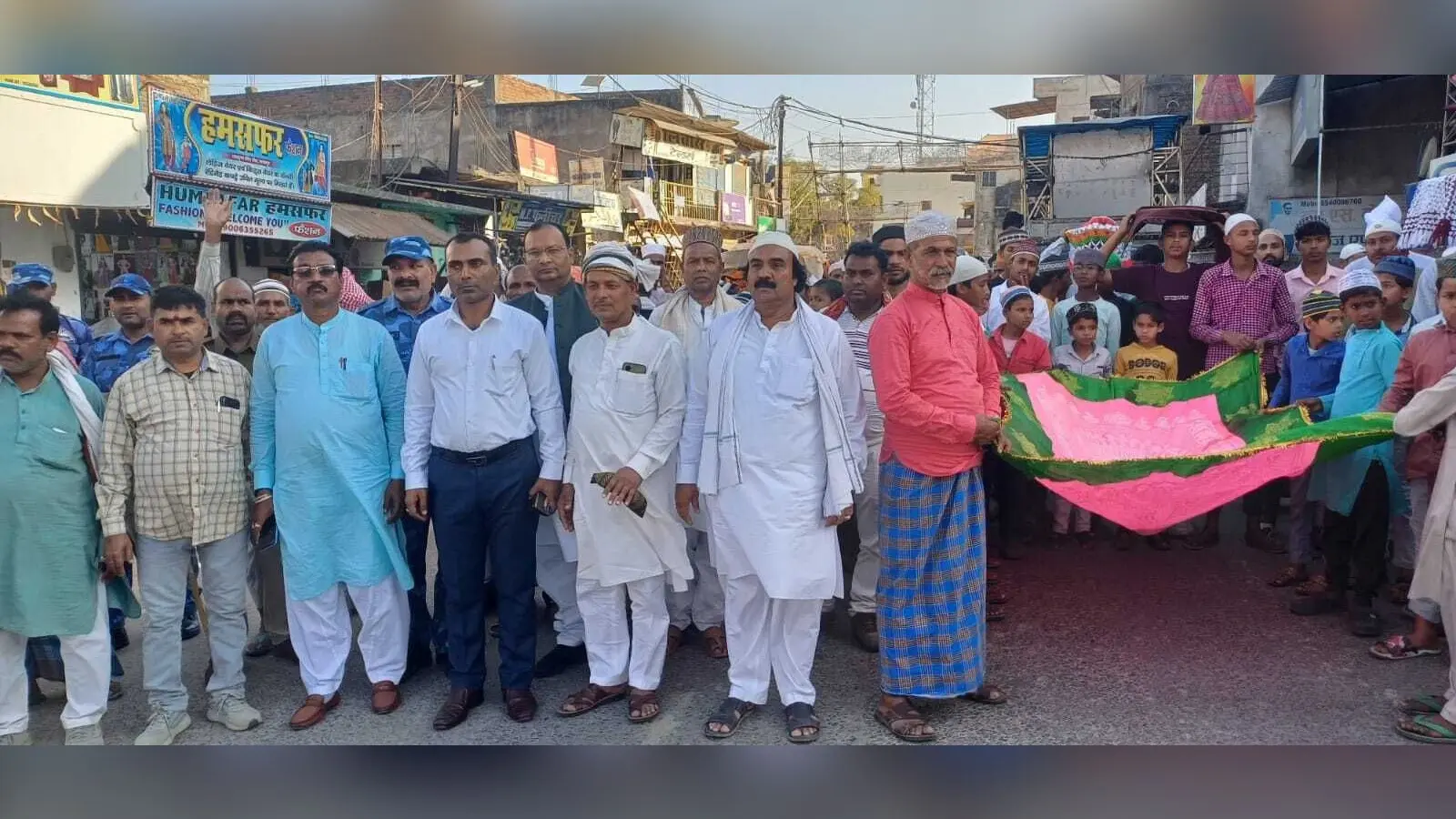Bhagalpur news उर्स पर पांच मजार पर चादरपोशी
