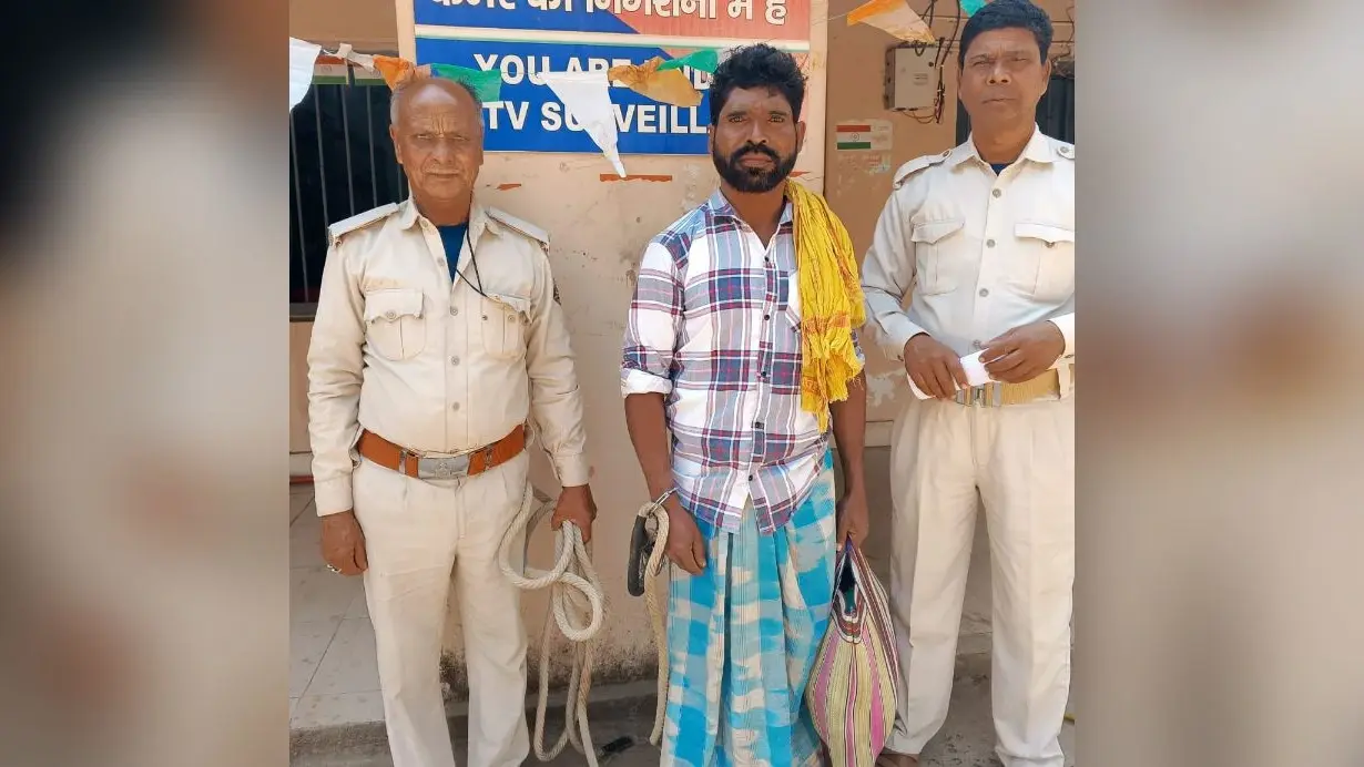 पुलिस आरोपित को गिरफ्तार कर भेजा जेल