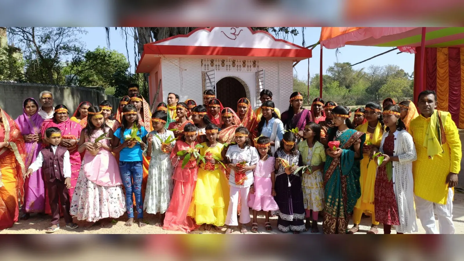 माता काली की प्राण प्रतिष्ठा को लेकर निकली कलश यात्रा