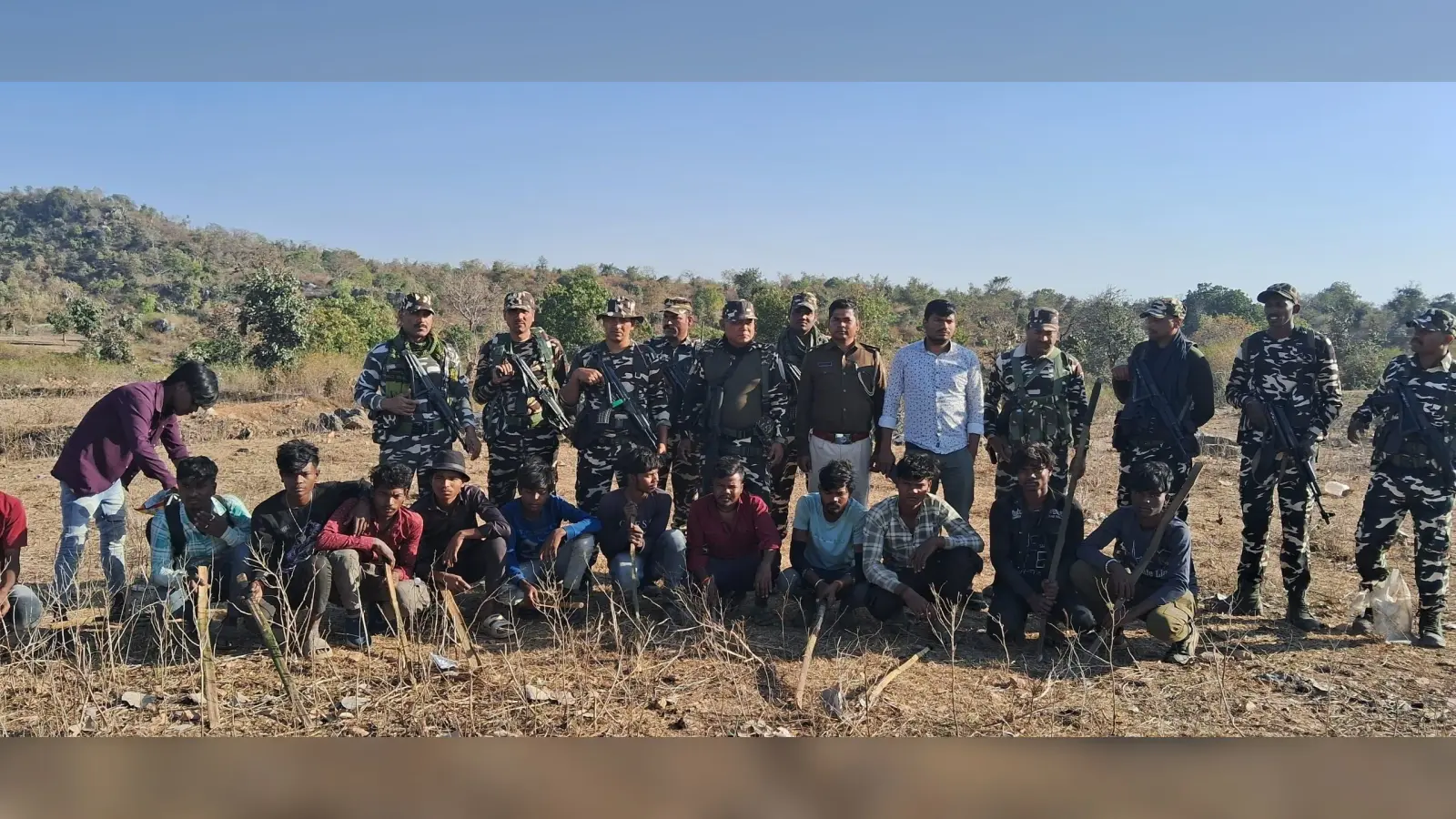 27 एकड़ में लगी अफीम की खेती को सुरक्षा बलों ने किया नष्ट