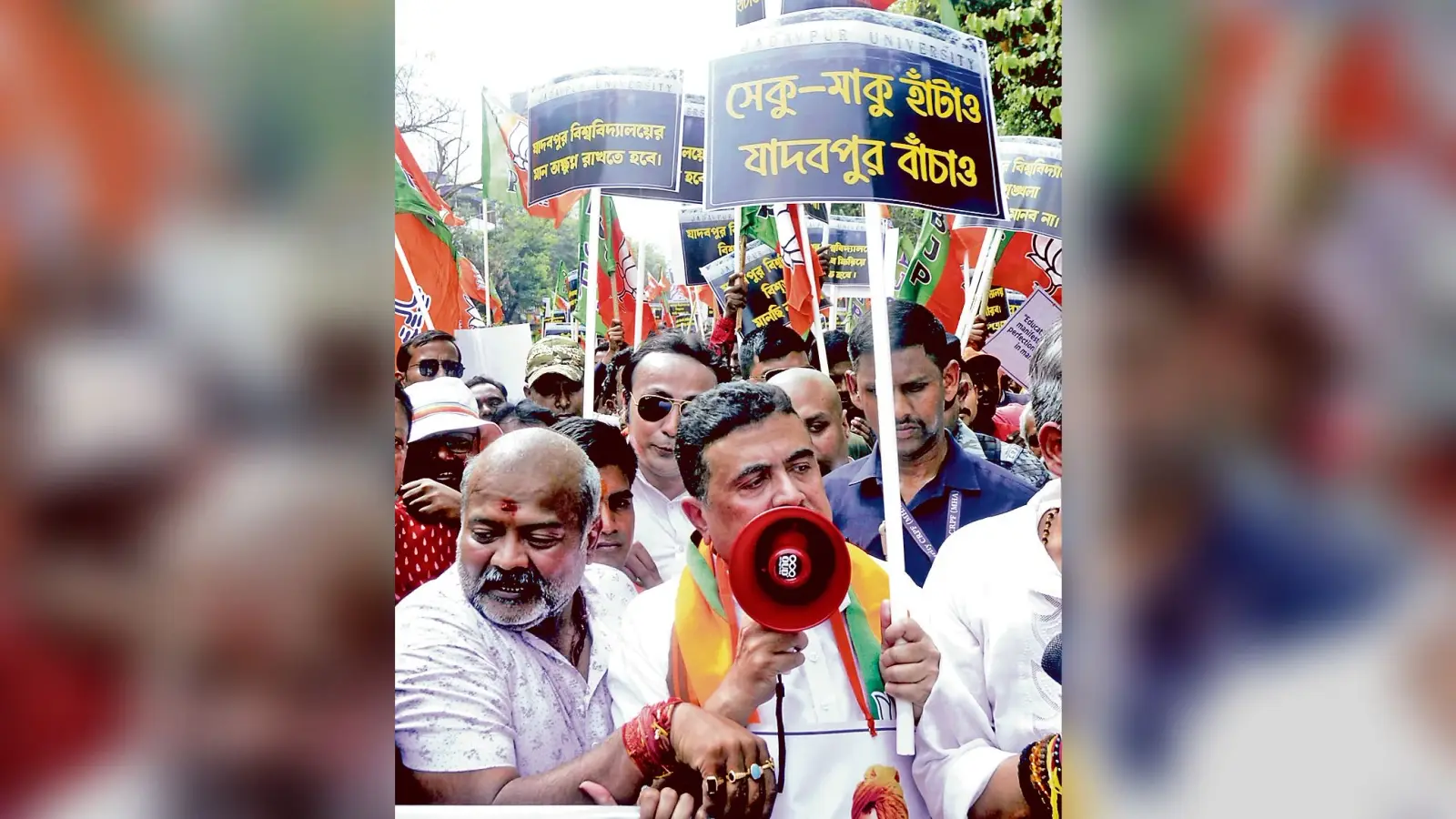 शुभेंदु ने किया एचएस परीक्षा के बाद आंदोलन और तेज करने का एलान