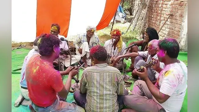 Bhagalpur news होली के रंग, फाग गायन व लोक विधा से दूर हो रही नयी पीढ़ी