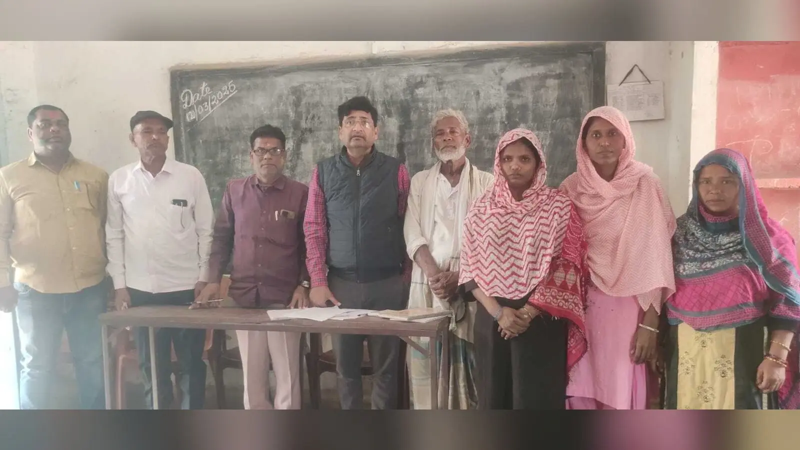 उर्दू मध्य विद्यालय भैरोपट्टी में सचिव का हुआ चुनाव