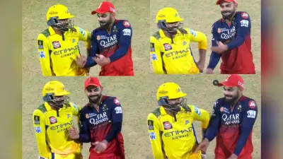 जब RCB लगी जीतने, तब छाई विराट पर मस्ती, जडेजा को चिढ़ाते हुए लगे नाचने, देखें Video