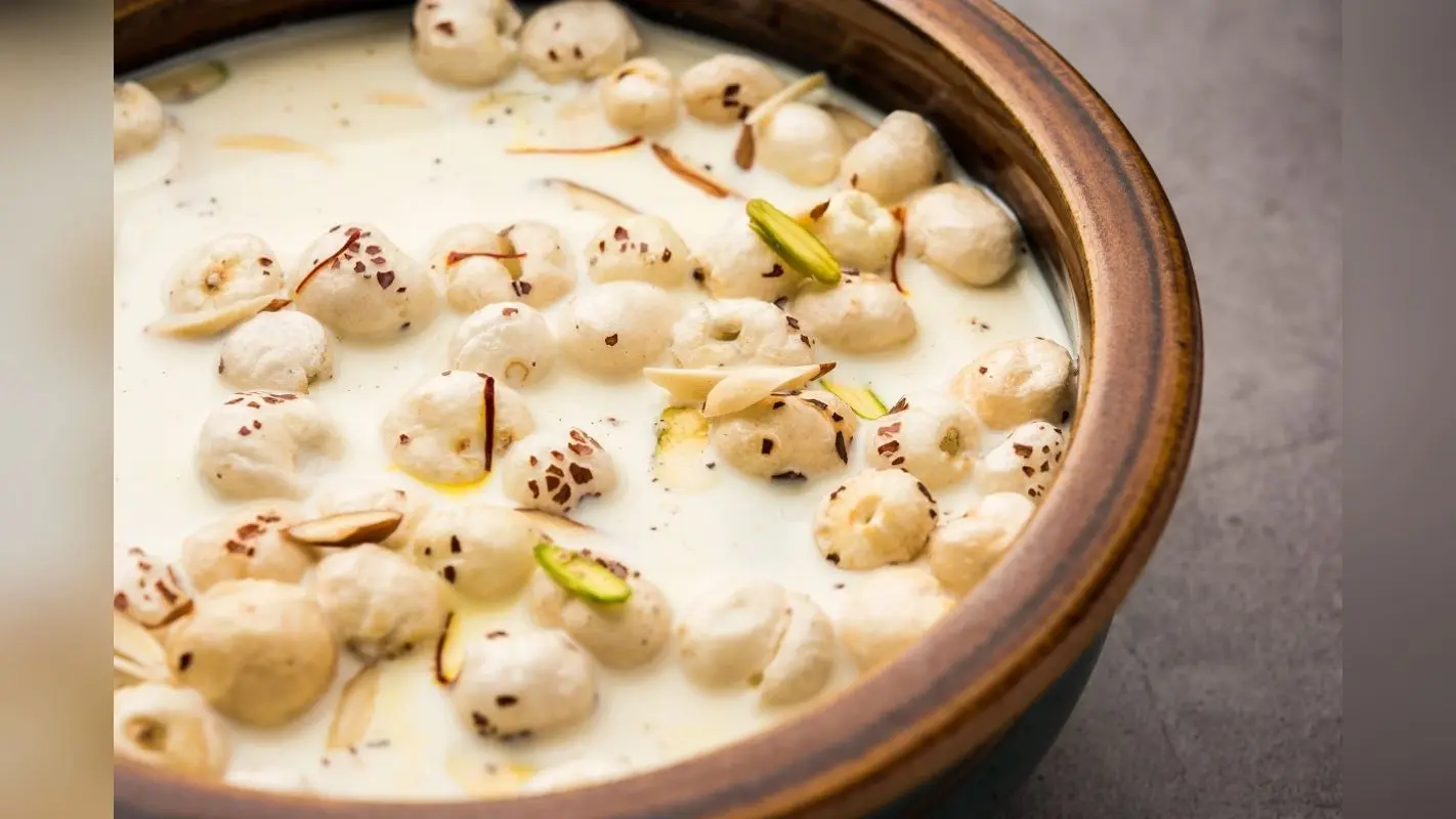 Makhana Kaju Kheer Recipe: चैत्र नवरात्रि के लिए परफेक्ट डेजर्ट है मखाना काजू खीर,जरुर करें ट्राई
