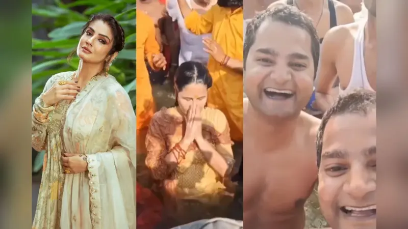 Katrina Kaif: महाकुंभ में डुबकी लेते हुए लड़कों ने कैटरीना का बनाया वीडियो, तो भड़की रवीना, बोलीं- घिनौना