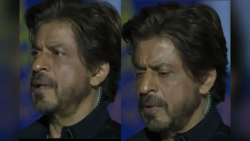 VIDEO: IPL में राष्ट्रगान से पहले शाहरुख खान ने ये क्या कर डाला! अब खूब वायरल हो रहा वीडियो