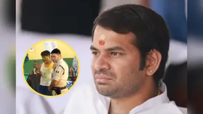 RJD नेता तेजप्रताप यादव का कटा चालान, वर्दी में डांस करने वाले पुलिसकर्मी हटाए गए