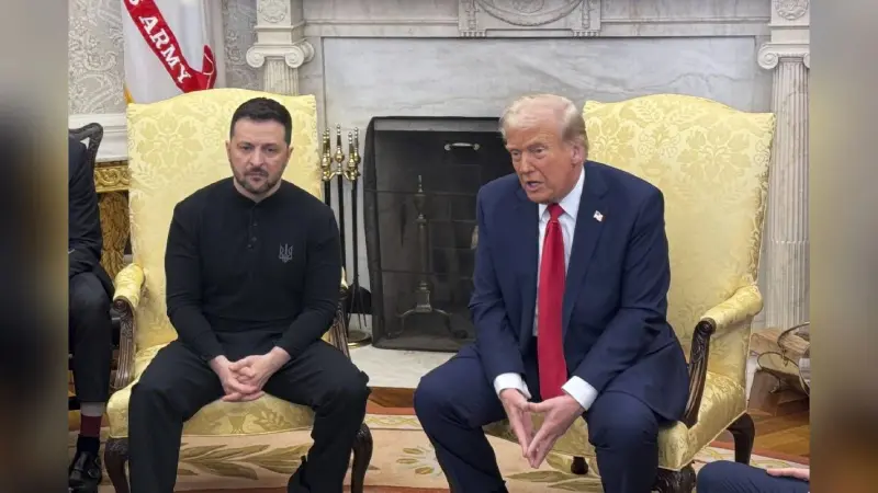 Trump-Zelenskyy Clash : जेलेंस्की को बहस के बाद निकाल दिया गया व्हाइट हाउस से, गुस्से में दिखे ट्रंप