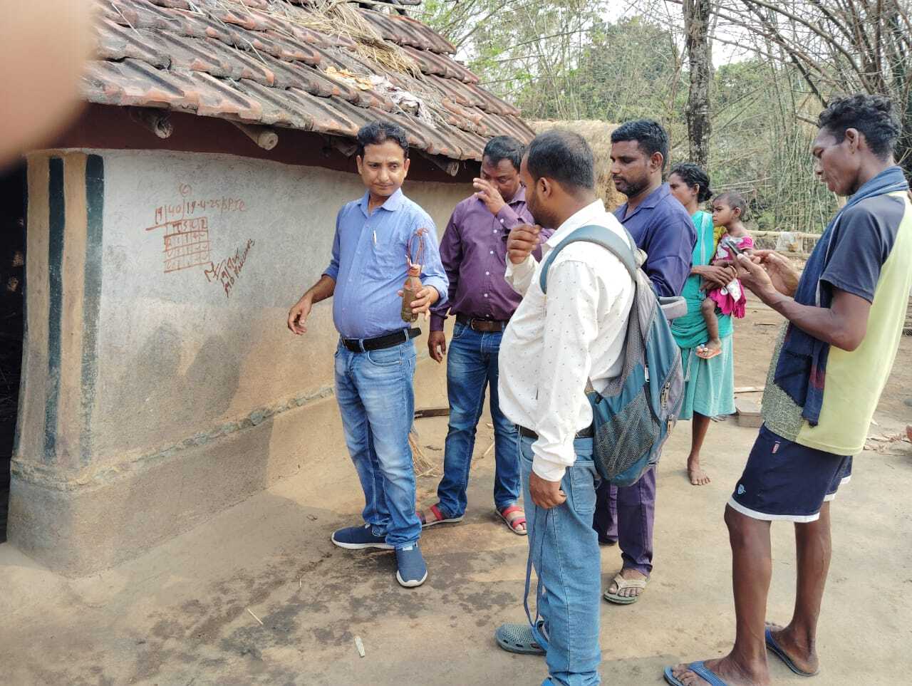 राधानगर में कालाजार कीटनाशक का हुआ छिड़काव