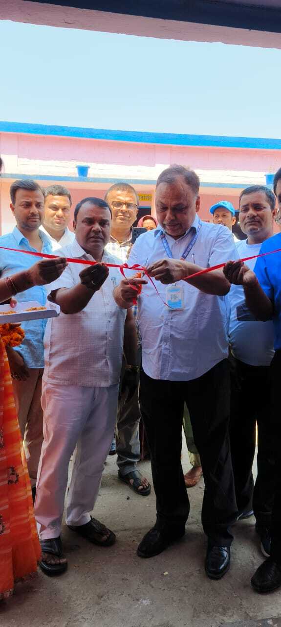 बभनियांव में नवनिर्मित प्रयोगशाला व पुस्तकालय का उद्घाटन