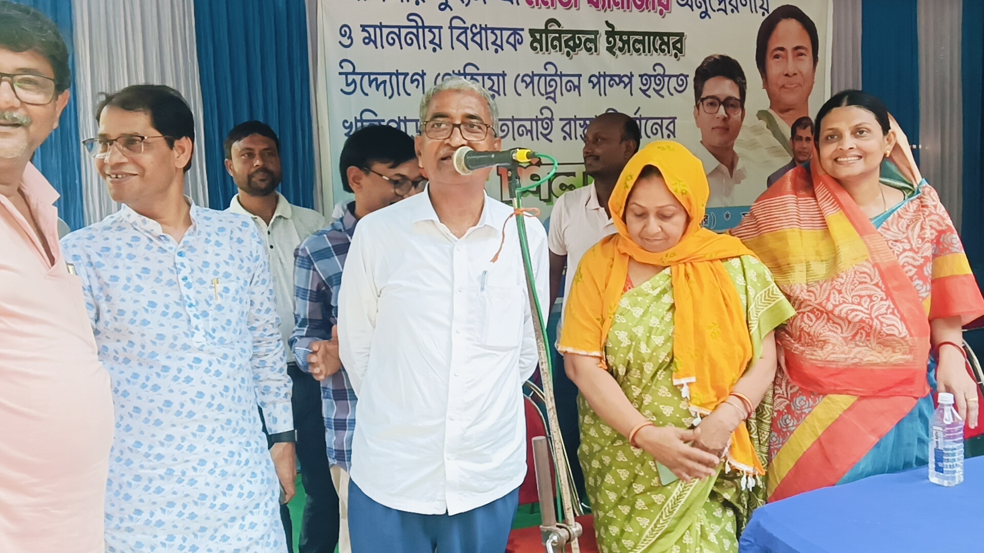 फरक्का विधायक ने सड़क का किया शिलान्यास