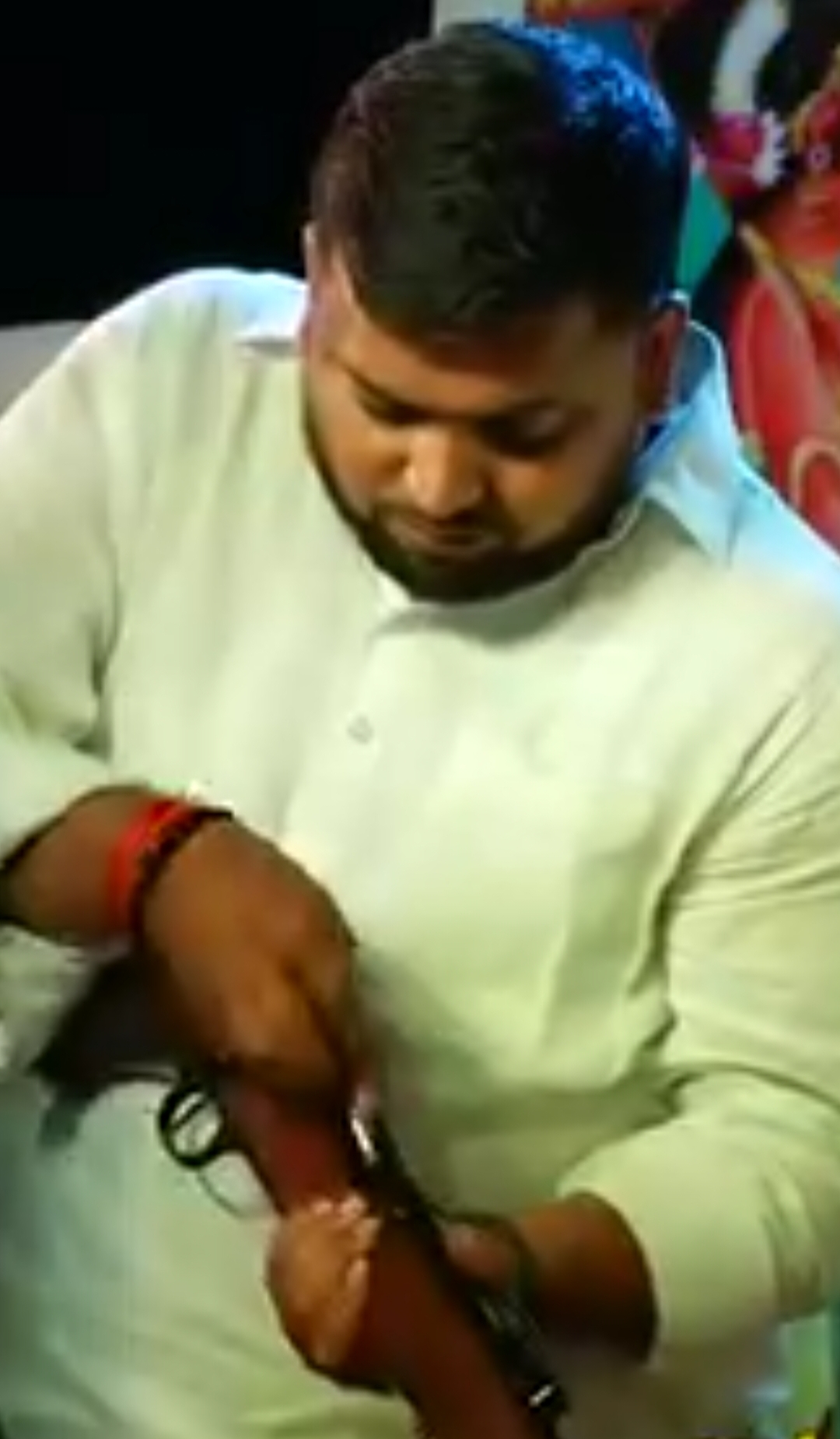 तिलक समारोह के दौरान फायरिंग, वीडियो वायरल