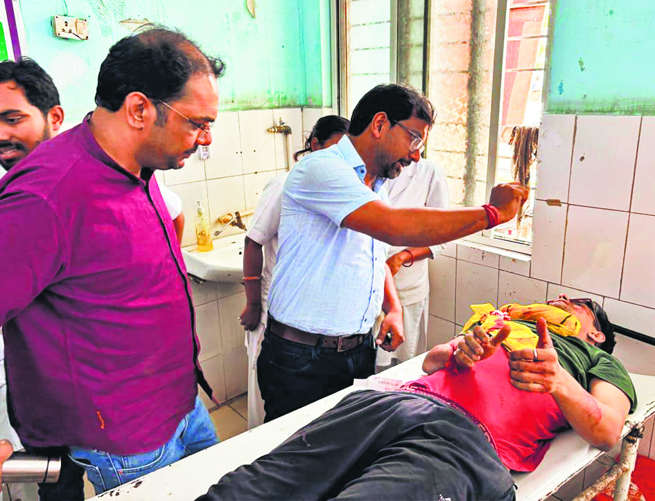 Jehanabad : गमछा लौटाने के विवाद में अपराधियों ने व्यवसायी के बेटे को मारी गोली