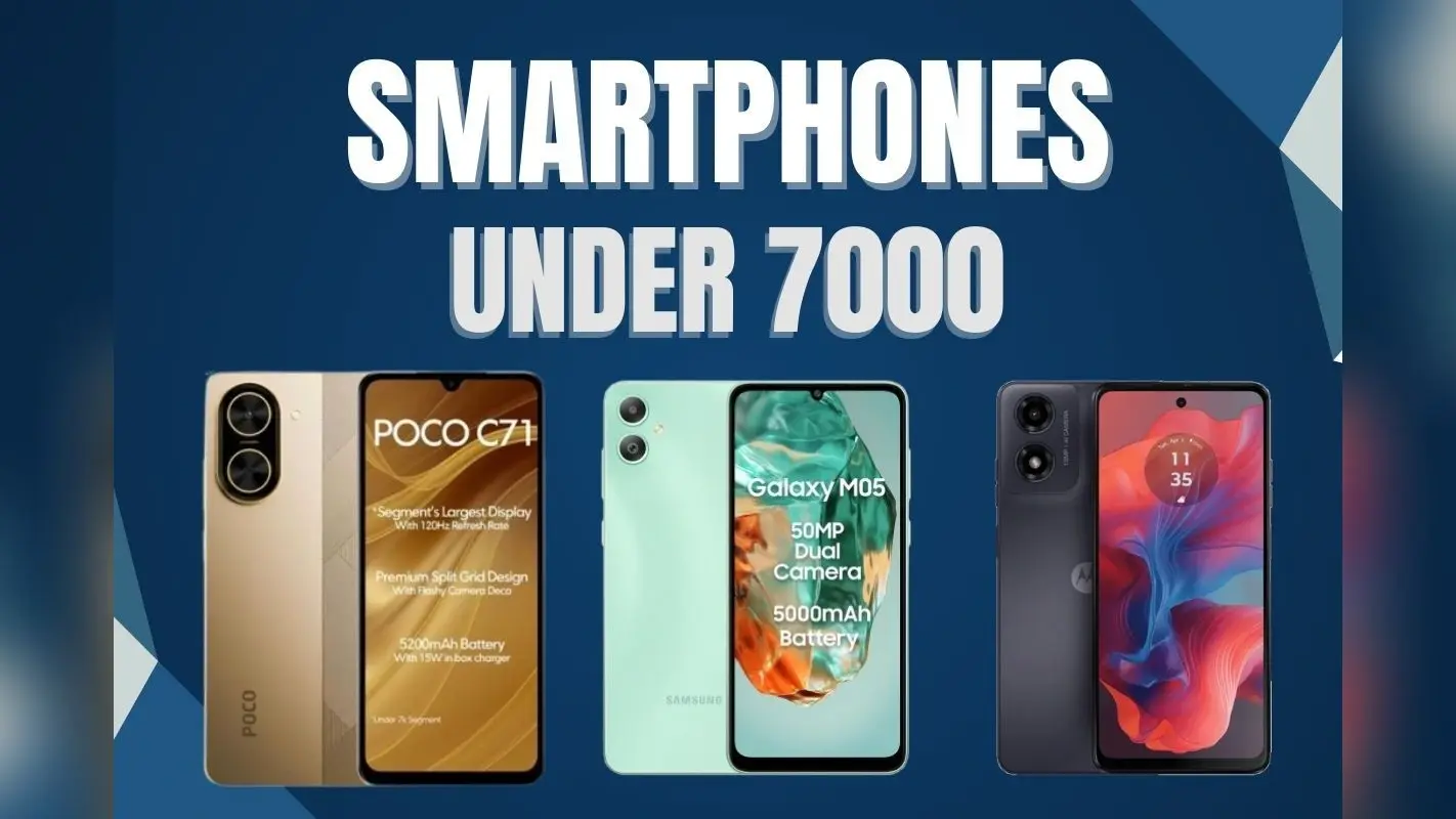 Budget Smartphones Under 7000: 7 हजार के अंदर इन स्मार्टफोन्स की चलती है धाक, Samsung-Motorola जैसे ब्रांड भी है लिस्ट में शामिल