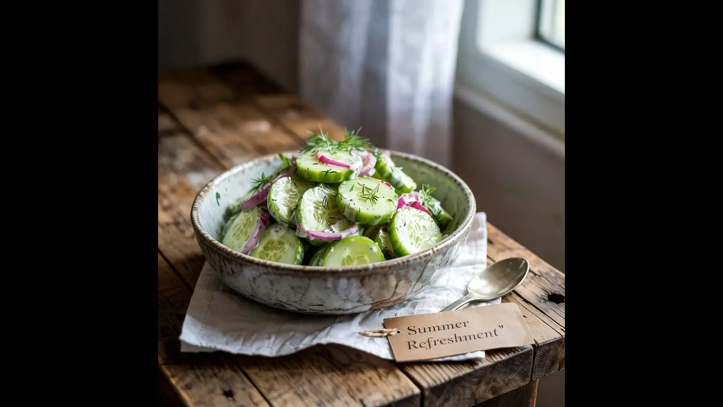 Creamy Cucumber Salad Recipe : गर्मी से बचने का बेस्ट ऑप्शन है क्रीमी कुकुम्बर सैलेड, खाएं खूब मजे से