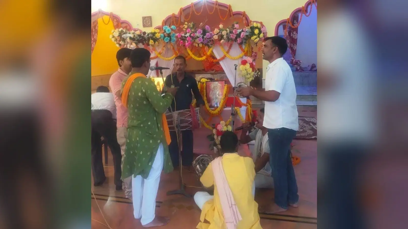 संकट मोटन मंदिर में आठ प्रहर अष्टयाम आरंभ
