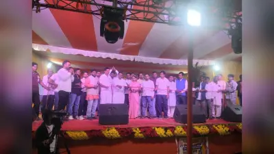 कटघरा में चैत रामनवमी काली पुजा का समापन