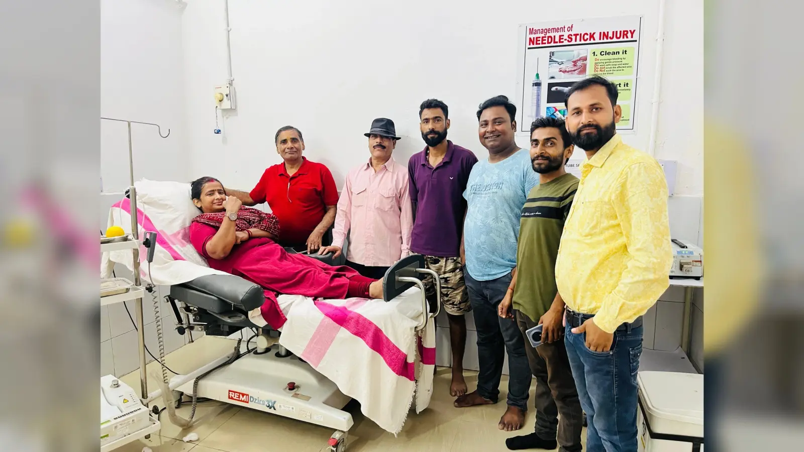 प्राध्यापिका ने रक्तदान कर बचायी मरीज की जान
