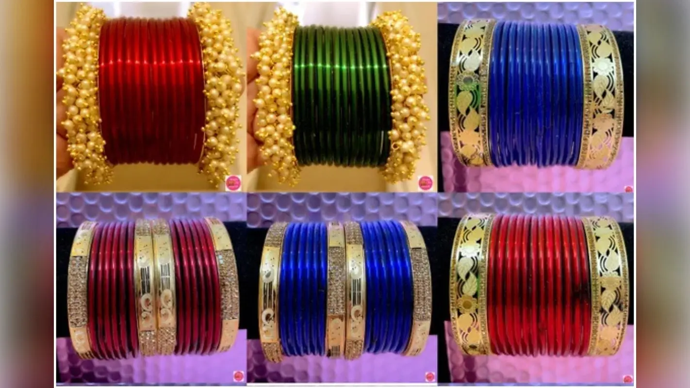 Glass and Metal Mix Bangles: हर आउटफिट के लिए हैं परफेक्ट, कांच और मेटल की मिक्स चूड़ियां
