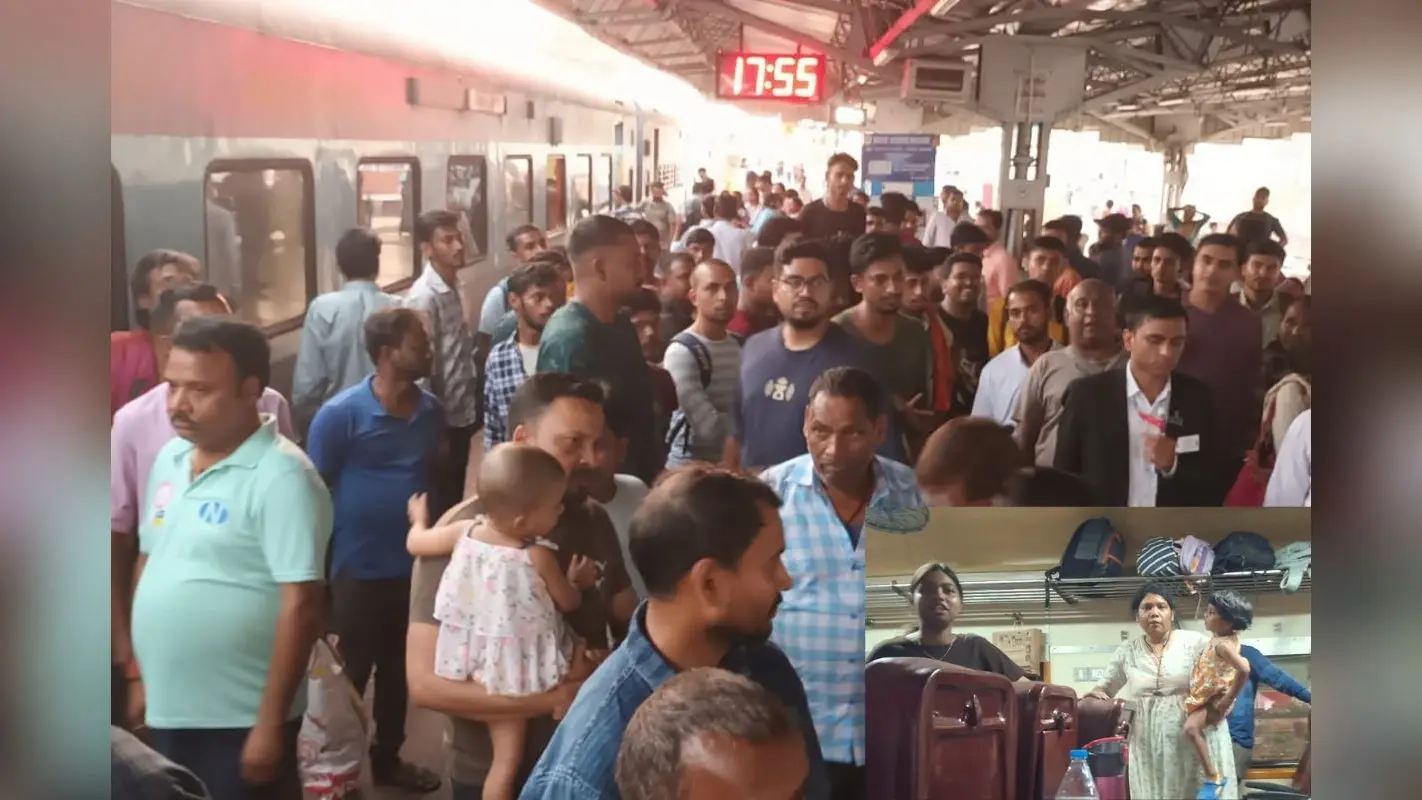 Indian Railways: रांची-दुमका इंटरसिटी एक्सप्रेस में AC खराब, बिगड़ी तबीयत, गोमो स्टेशन पर जमकर हंगामा