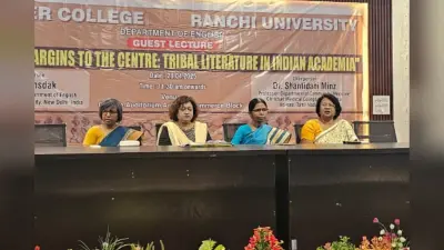 आदिवासी साहित्य आज भी क्यों है हाशिए पर? रांची में दिल्ली की प्रोफेसर डॉ आईवी हांसदा ने बतायी वजह