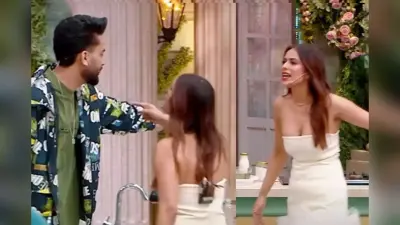 Laughter Chefs 2 में एंट्री करते ही निया शर्मा ने एल्विश यादव को कहा चोर, बोली- मुंह तोड़ दूंगी, VIDEO