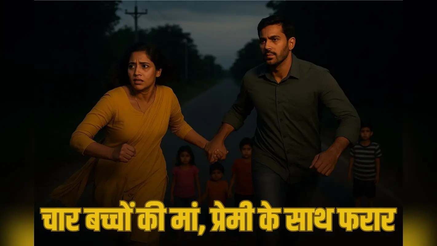 Love Story: हे राम! 4 बच्चों की मां 3 बच्चों के पिता के साथ फरार