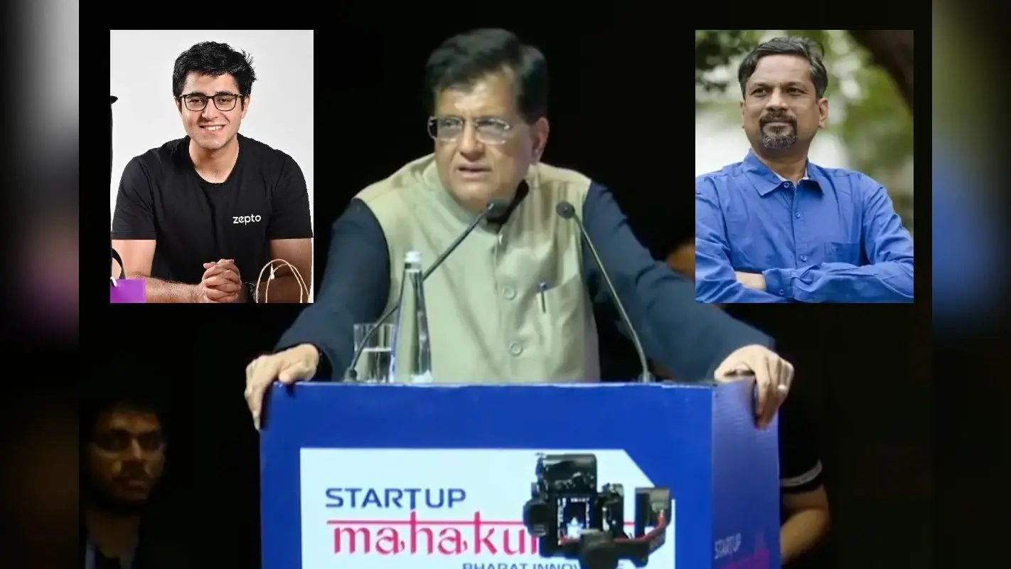 स्टार्टअप पर पीयूष गोयल के बयान पर बवाल, Zepto – Zoho के CEO सहित कई दिग्गजों ने दिया जवाब