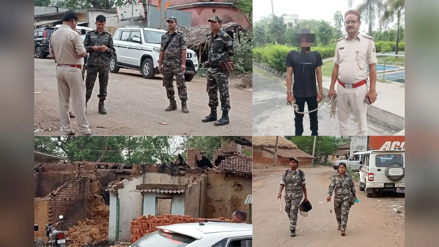 Video: झारखंड के झिमड़ी गांव में बवाल के बाद एक्शन, दबोचा गया हथियार के बल पर लड़की को अगवा करनेवाला
