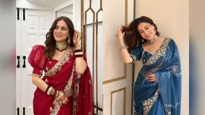 Shraddha Arya Designer Sarees: नई नवेली बहू पर खूब जचेंगी ये ब्राइट और बोल्ड साड़ियां
