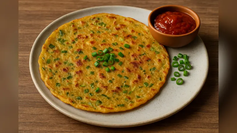Spring Onion Chilla Recipe: हेल्दी नाश्ते की तलाश है तो बनाएं टेस्टी और न्यूट्रिशियस स्प्रिंग अनियन चीला