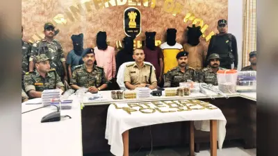 TSPC को करारा झटका, सबजोनल कमांडर समेत 6 उग्रवादी 1102 कारतूस के साथ गिरफ्तार