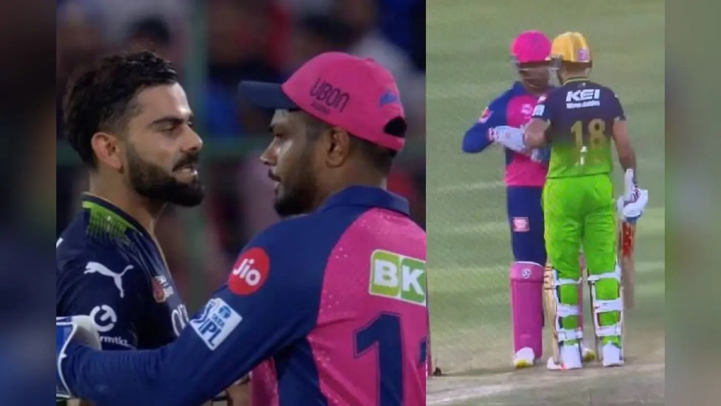 Watch Video: मैच के बीच में ही विराट कोहली ने सैमसन को ‘हार्टबीट’ चेक करने को कहा, टेंशन में फैंस