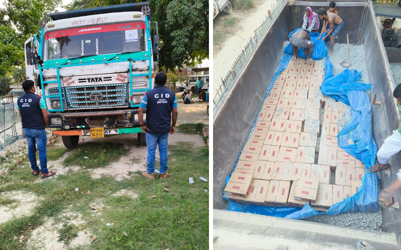 बिहार में शराब माफिया के सक्रिय होने का भांडाफोड़, शराब तस्करी की व्यवस्था देख पुलिसकर्मी भी रह गए दंग