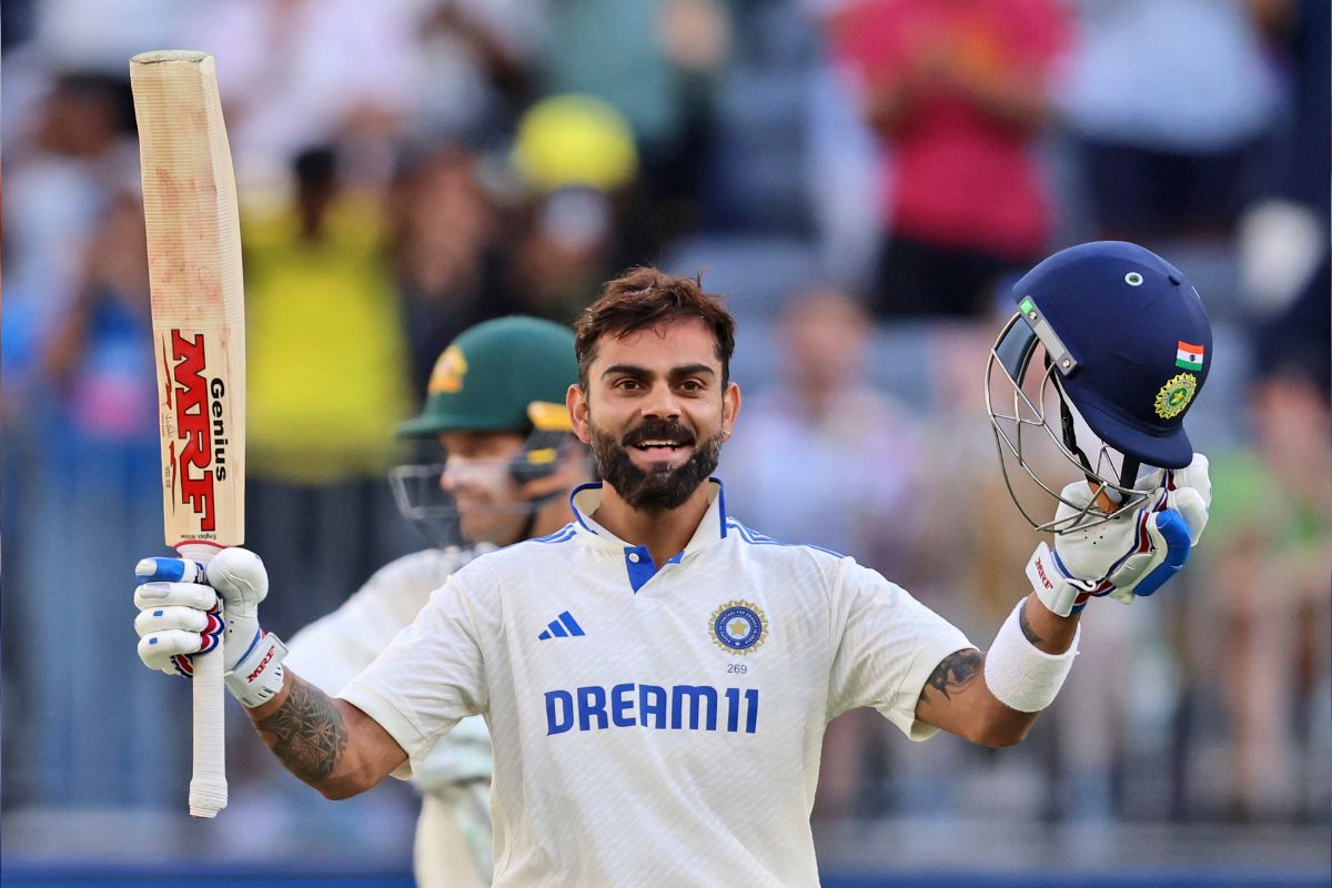 Virat Kohli का आखिरी टेस्ट शतक, फिर अनुष्का को फ्लाइंग किस, देखें Video
