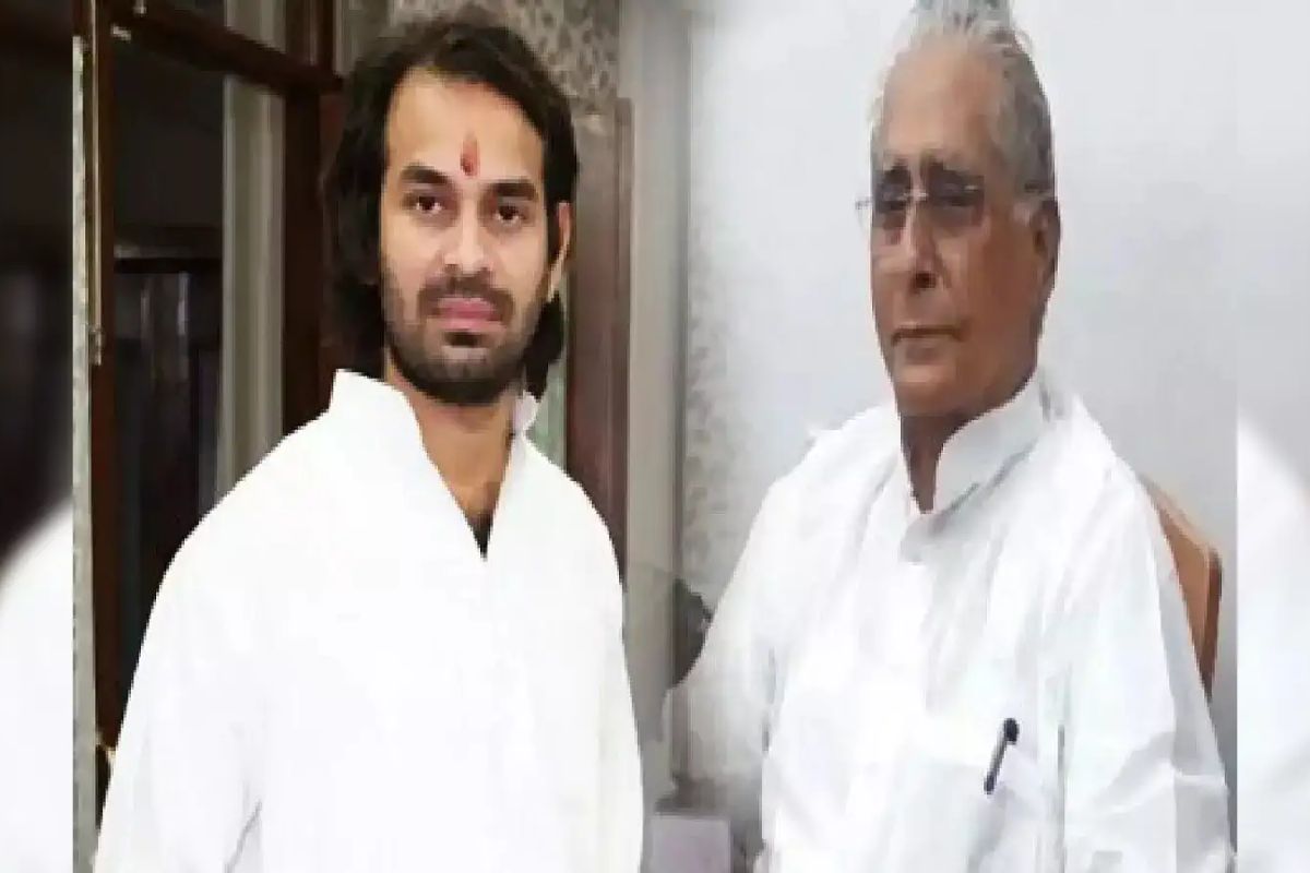 जगदानंद सिंह और तेज प्रताप