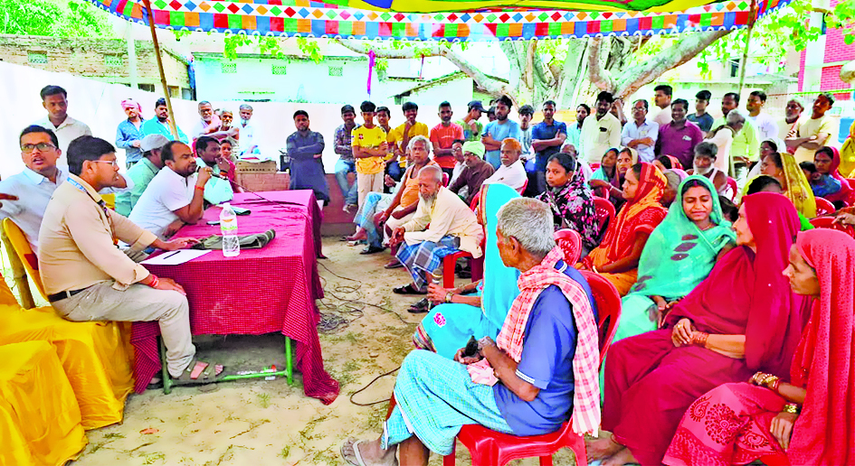 नगर परिषद लालगंज में आपका शहर, आपकी बात कार्यक्रम का हुआ आयोजन