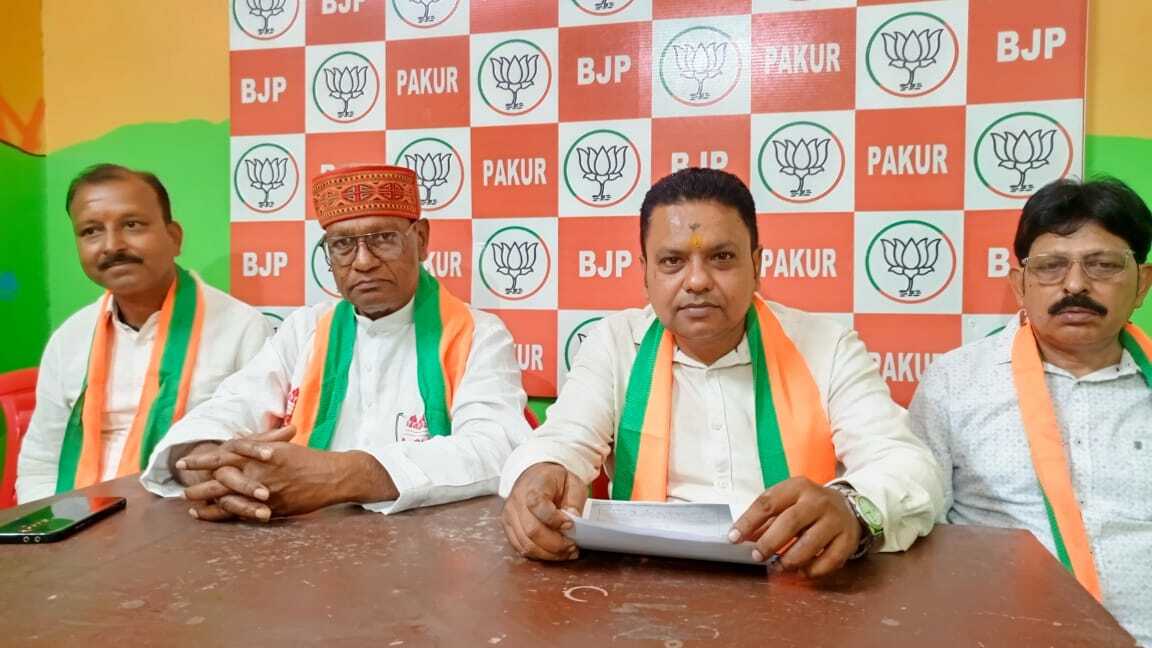 झामुमो की दबंगई से आम जनता त्रस्त : भाजपा जिलाध्यक्ष