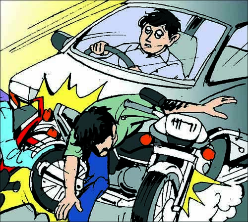 Deoghar news : अलग-अलग सड़क दुर्घटनाओं में एक महिला सहित आठ लोग हुए घायल