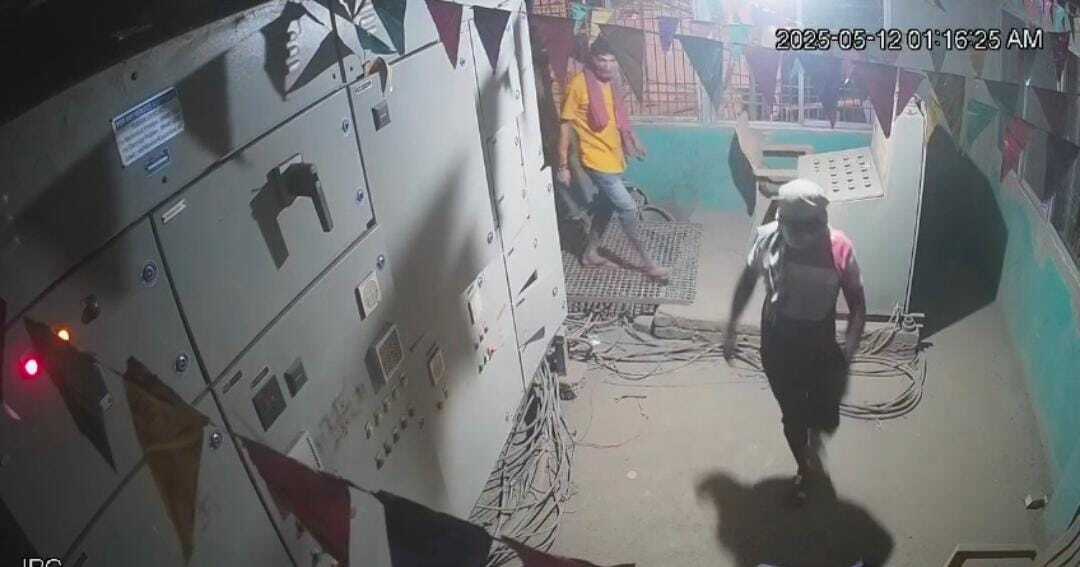 भुतहा मौजा में क्रशर प्लांट से लाखों की सामग्री ले भाग चोर