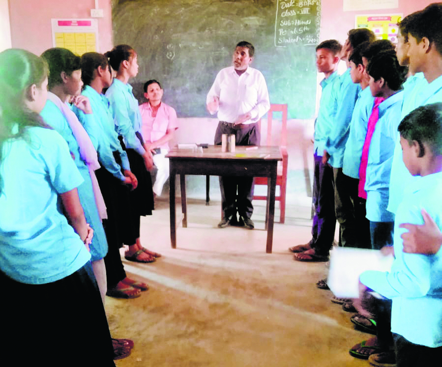 चिकसौरा विद्यालय में बाल संसद का हुआ गठन