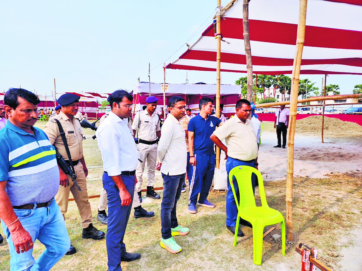 पहले दिन 700 अभ्यर्थी थे आमंत्रित, 248 रहे अनुपस्थित और 137 पाये गये योग्य
