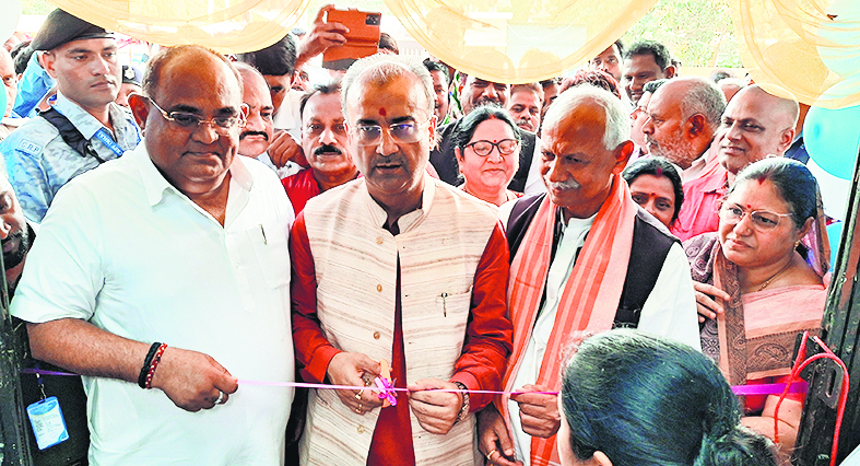 नगरा को मिला करोड़ों रुपये की लागत से बने नया चार मंजिला अस्पताल, स्वास्थ्य मंत्री ने किया उद्घाटन